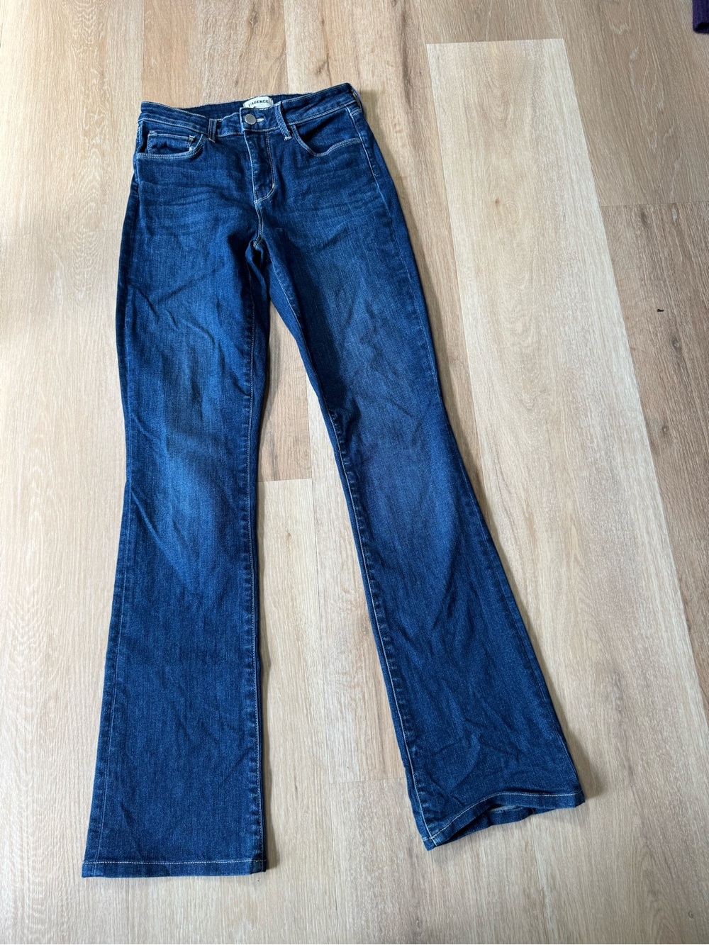 L'AGENCE Indigo Flare Jeans